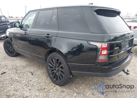 2017 Land Rover Range Rover 5.0L V8 Supercharged z USA, uszkodzony, nr VIN SALGS2FE5HA345899